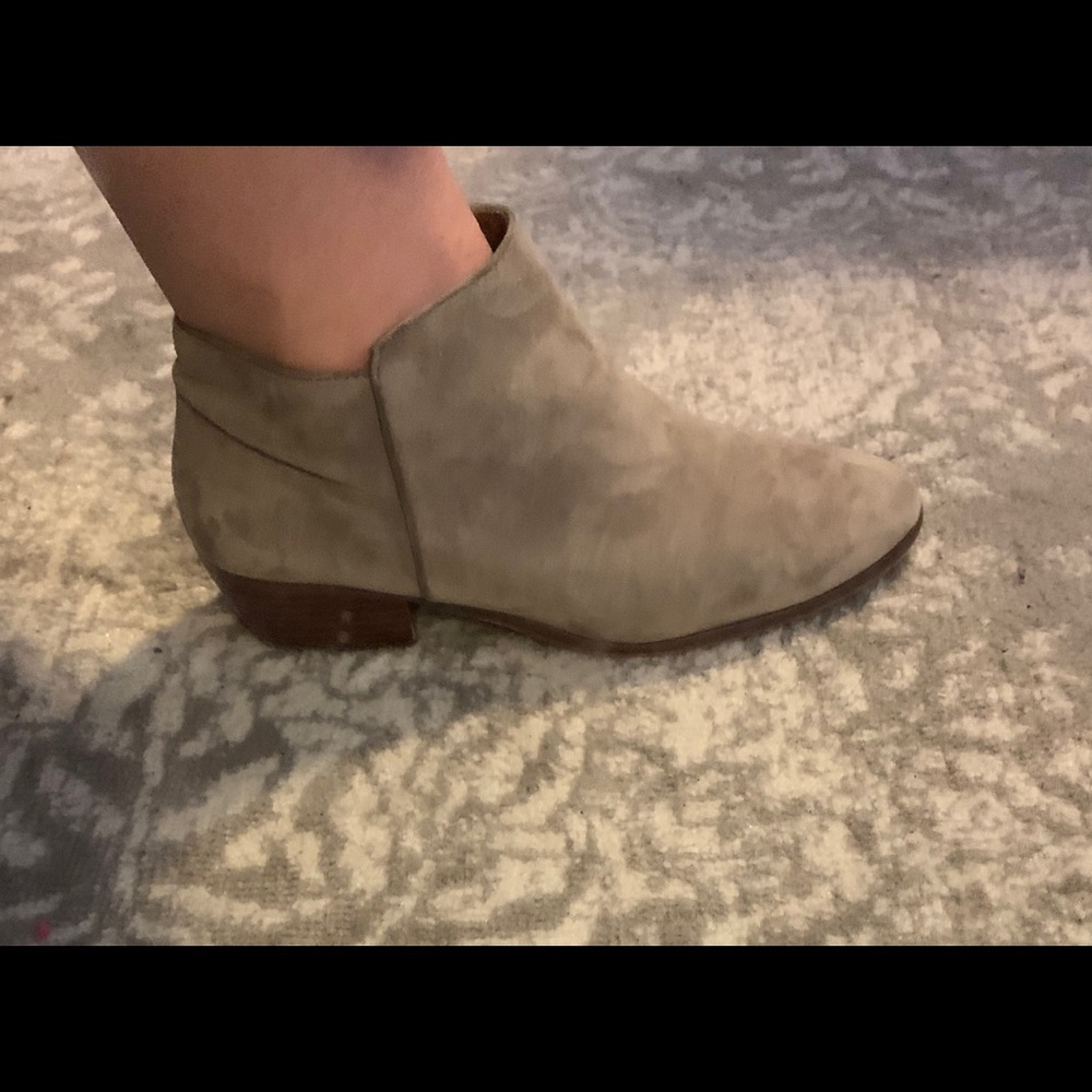Suede booties